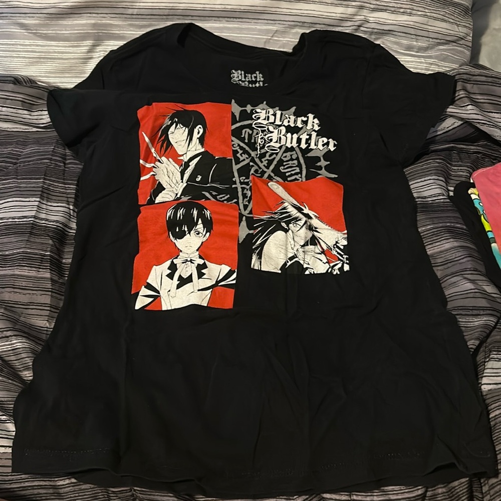 Black butter shirt